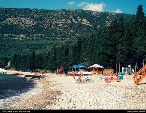 Plaža u uvali Valdanos