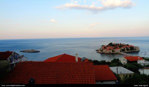 Jutro s pogledom na Sveti Stefan