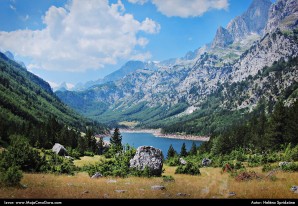 Ropojansko jezero kraj Gusinja