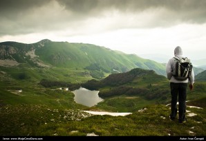 Prije kiše iznad Pešića jezera na Bjelasici