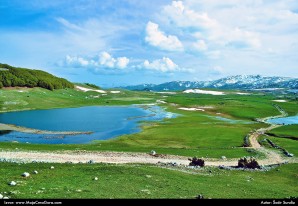 Pošćensko jezero kraj Žabljaka