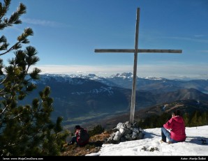 Pogled sa planine Sjekirica