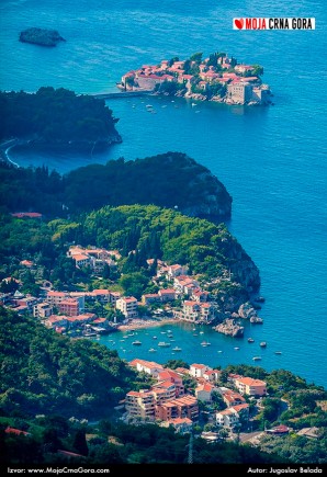 Uvala Pržno i Sveti Stefan