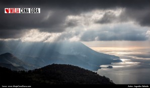 Paštrovska gora u oblacima