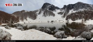 Jezero ispod Jezerskog vrha na Lovćenu