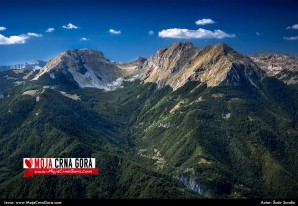 Planina Tali (2.063mnv) i selo Gornja ljuta (Moračke planine)