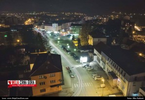 Noćna panorama: Berane, 11.12.2015.