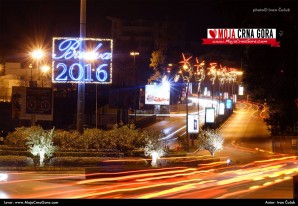 Bulevar u Budvi uoči dočeka Nove 2016. godine.