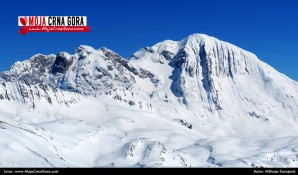 Razglednica sa Durmitora: Prutaš i Gruda u snijegu