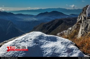 Pogled na Skadarsko jezero sa Kučkih planina