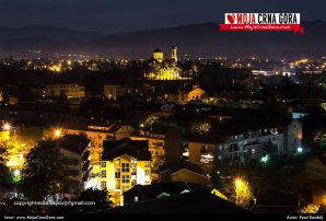 Ponoćna panorama iz Nikšića